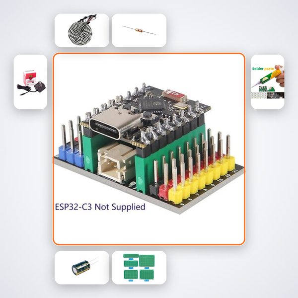ESP32-C3 Zigbee Smart Bulb Emulator Kit with ESP32 + LED