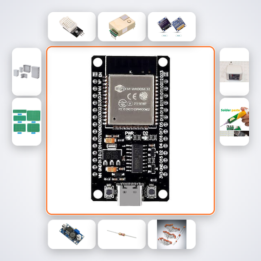 ESP32-C6 Matter Smart Sensor Hub Kit with ESP32 + DHT22