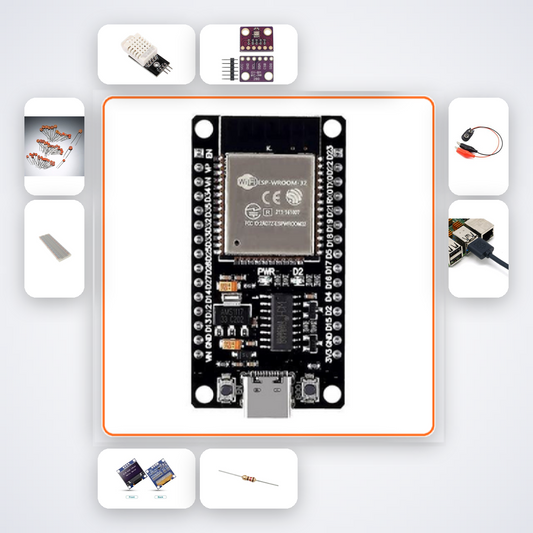 ESP32-C6 Multi-Protocol Gateway Kit with ESP32 + DHT22