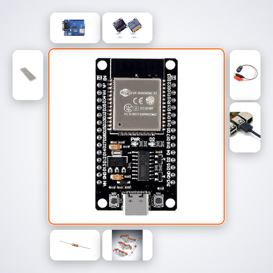 ESP32 CAN Bus Vehicle Data Reader Kit with ESP32 + LED