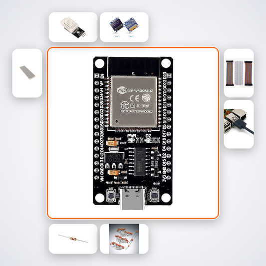 ESP32 ESP-NOW Peer Sensor Network Kit with ESP32 + DHT22