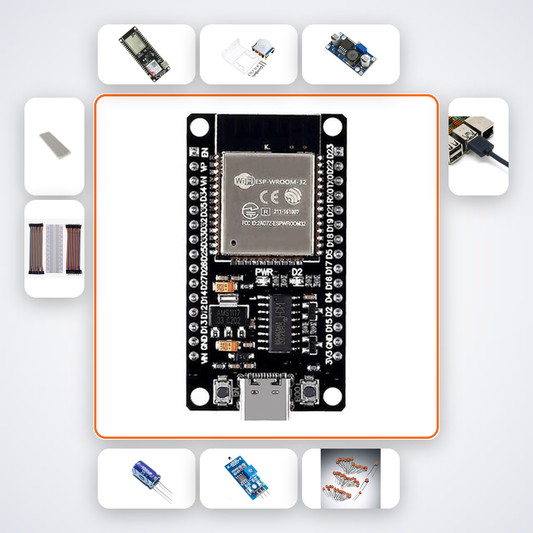 ESP32 GSM SMS Alert System Kit with ESP32