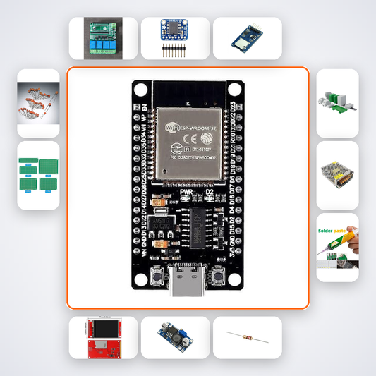 ESP32 Industrial Alarm Annunciator Kit with ESP32 + Relay