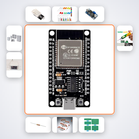 ESP32 OTA Fleet Manager Kit with ESP32 + DHT22