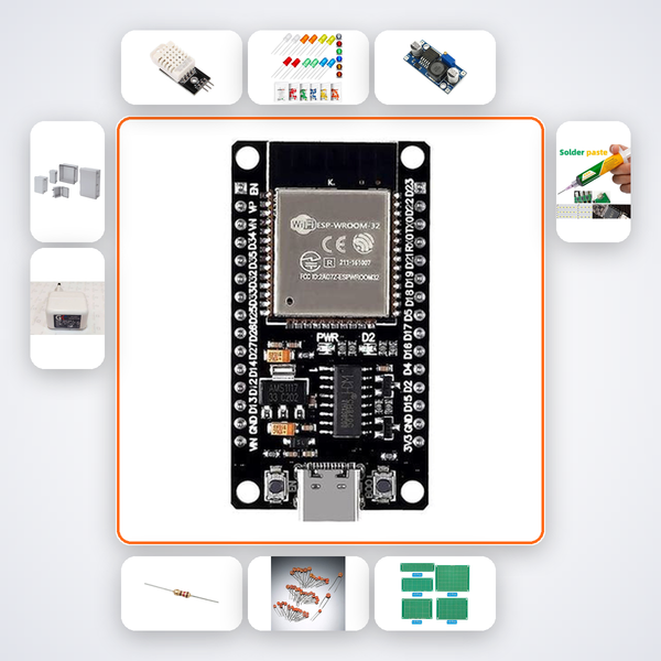 ESP32 OTA Fleet Manager Kit with ESP32 + DHT22