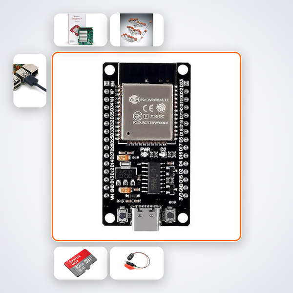 ESP32 RGB LED Matrix Controller Kit with ESP32
