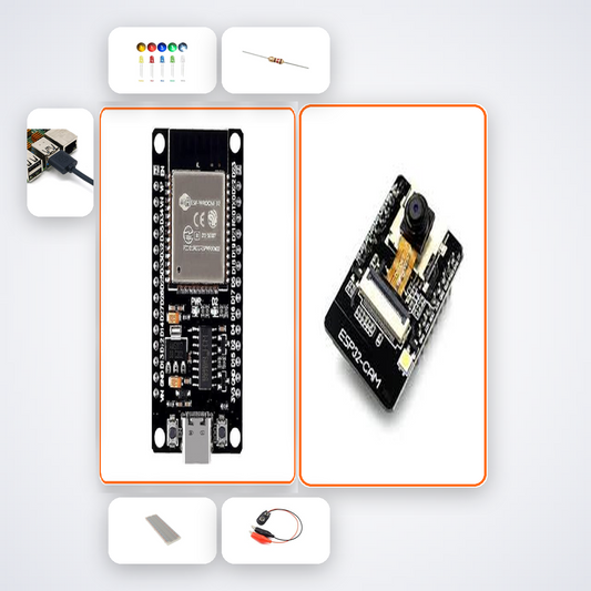 ESP32-S3 Camera Face Detection Kit with ESP32 + Camera