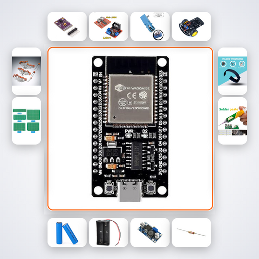 ESP32-S3 Gesture Controlled Robot Kit with ESP32 + Sensor