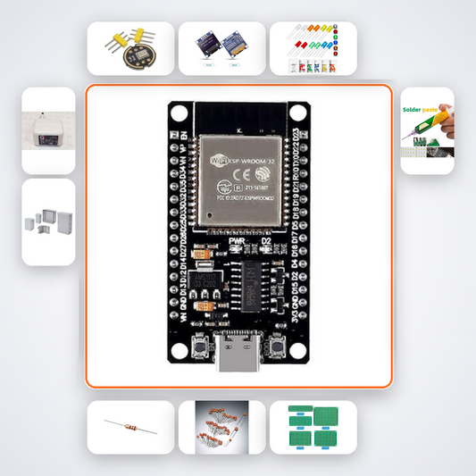ESP32-S3 On-Device Wake Word Training Kit with ESP32 + LED