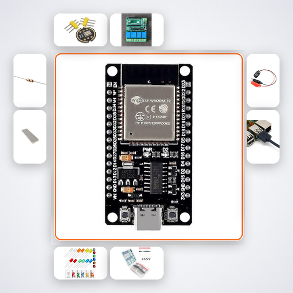 ESP32-S3 Wake Word Voice Control Kit with ESP32 + Relay