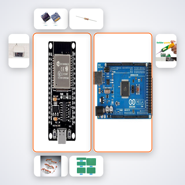 ESP32 Secure Element ATECC608 Kit with ESP32 + LED