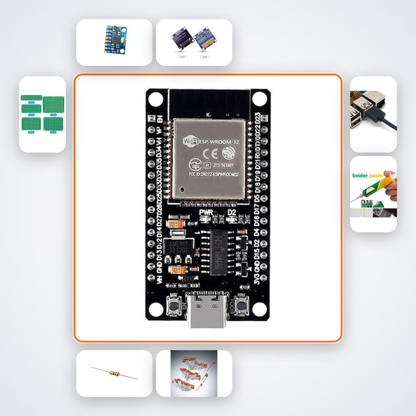 ESP32 TFLite Motion Classifier Kit with ESP32 + MPU6050