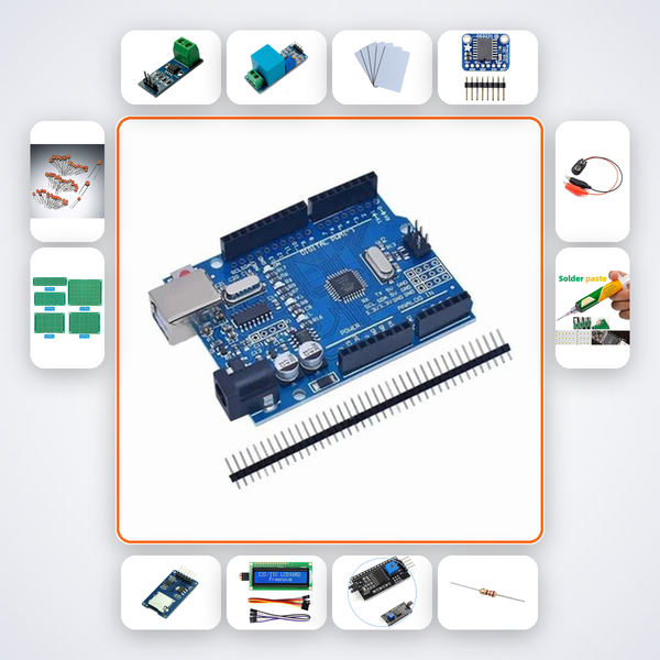 EV Charging Station Power Monitor Kit with Arduino Uno