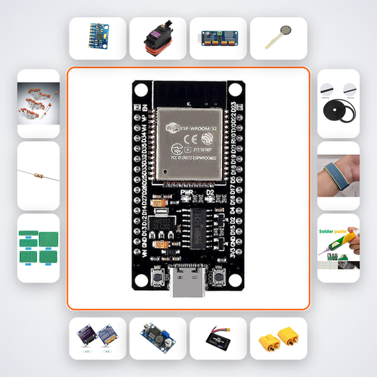 Exoskeleton Shoulder Assist Kit with ESP32 + MPU6050