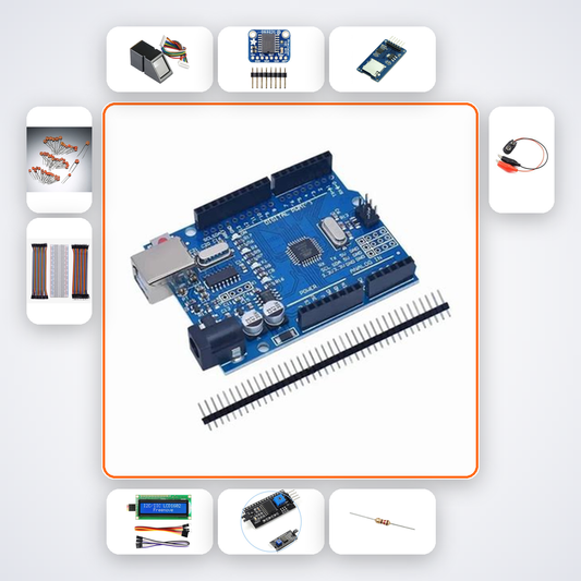 Fingerprint Attendance System Kit with Arduino Uno + Sensor
