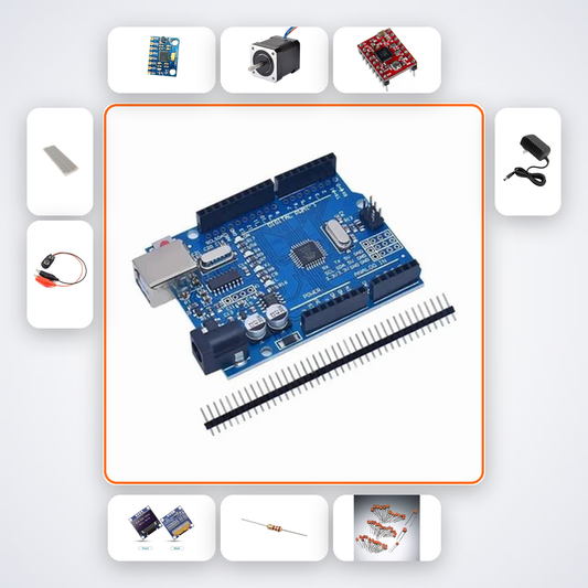 Fitness Step Counter Plus Kit with Arduino Uno + MPU6050