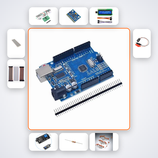 Fitness Step Counter Pro Kit with Arduino Uno + MPU6050
