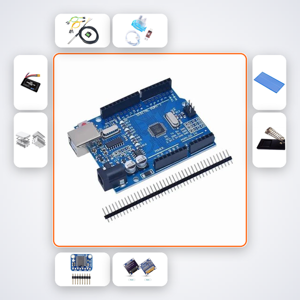 Floating Pond Sensor Buoy Kit with Arduino Uno + Sensor