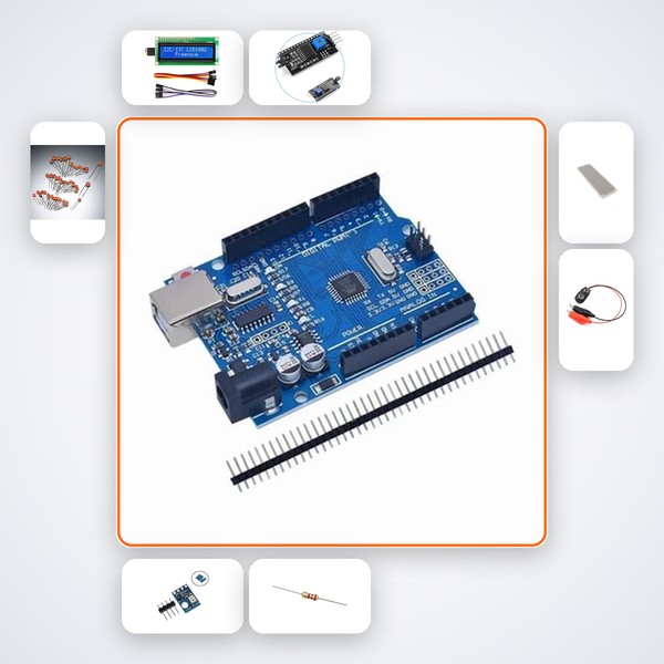 Frequency Counter 1Hz to 1MHz Kit with Arduino Uno