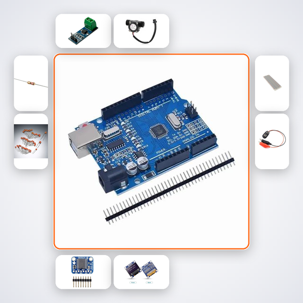 Fuel Cell Hydrogen Generator Monitor Kit with Arduino Uno + Sensor