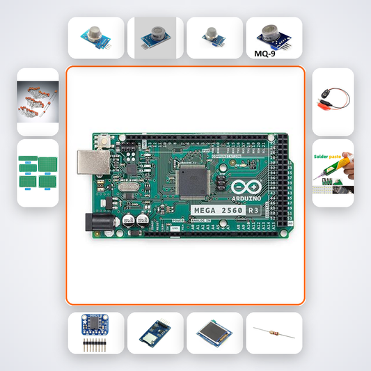 Garage Smoke Alarm Kit with Arduino Mega