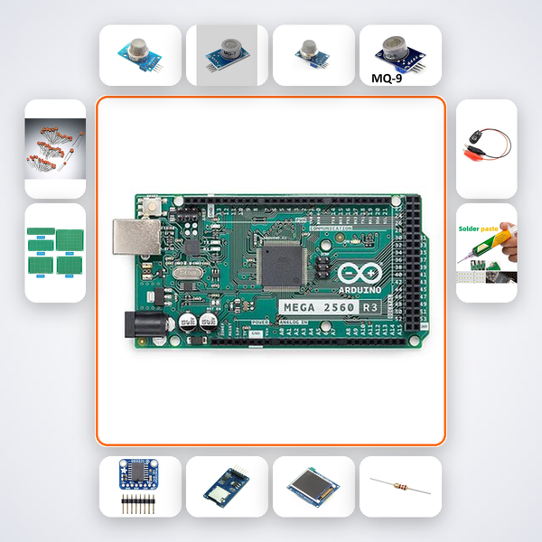 Garage Smoke Alarm Kit with Arduino Mega