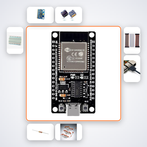 Gesture Recognition Wand Advanced Kit with ESP32 + MPU6050