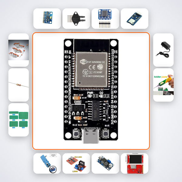Gesture Recognition Wand Plus Kit with ESP32 + MPU6050