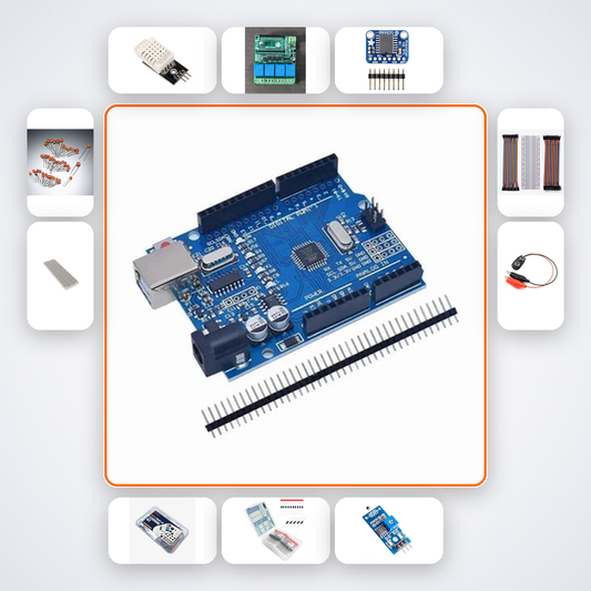 Greenhouse Climate Monitor Kit with Arduino Uno + DHT22 v2
