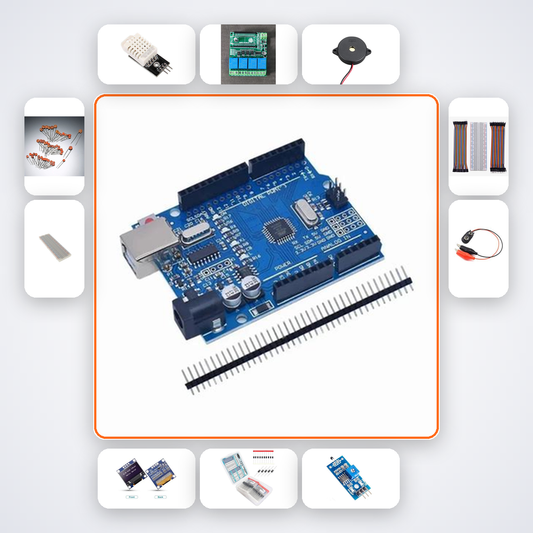 Greenhouse Climate Monitor Kit with Arduino Uno + DHT22 v3
