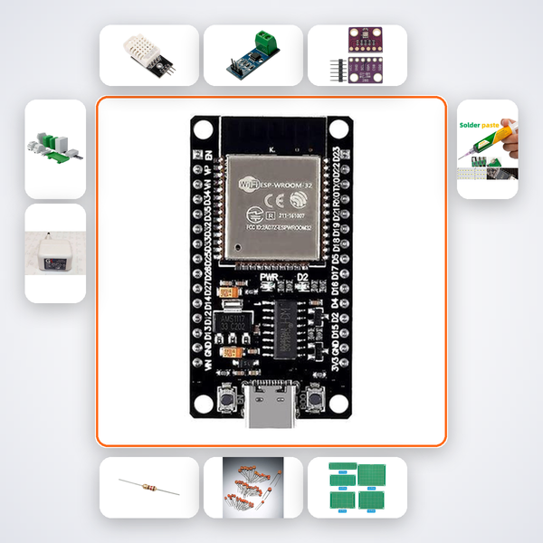 Greenhouse Climate Monitor Kit with ESP32 + DHT22 v10