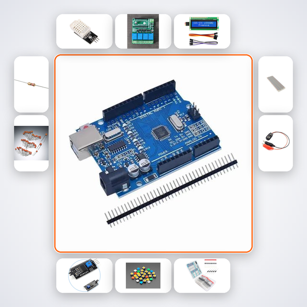 Greenhouse Climate Monitor Smart Kit with Arduino Uno + DHT22