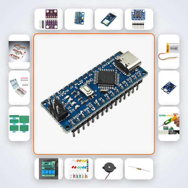 Greenhouse Pressure Monitor Kit with Arduino Nano + BMP280