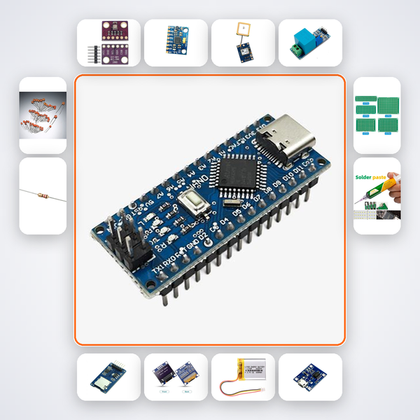 Greenhouse Pressure Monitor Pro Kit with Arduino Nano + BMP280
