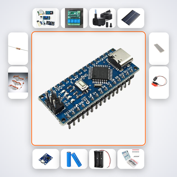 Greenhouse Soil Manager Kit with Arduino Nano + Sensor