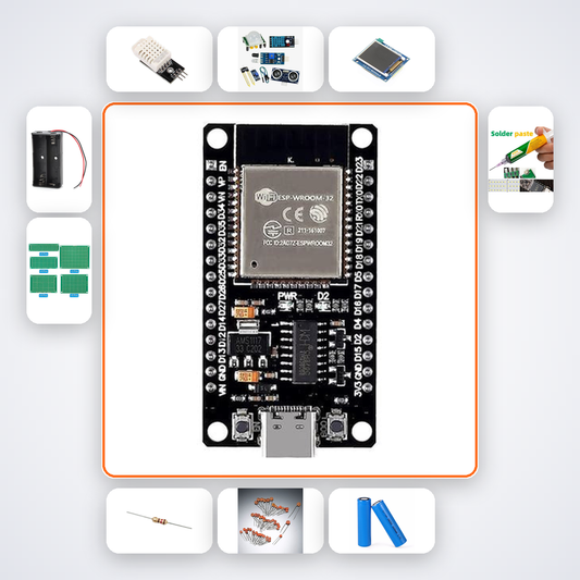 Greenhouse Soil Manager Kit with ESP32 + DHT22
