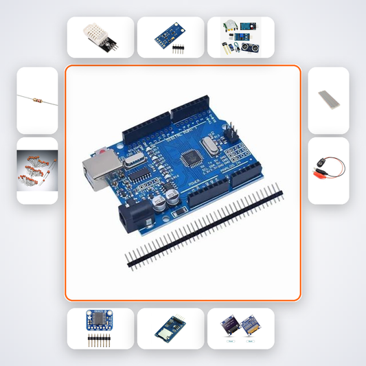 Greenhouse Soil Manager Pro Kit with Arduino Uno + DHT22