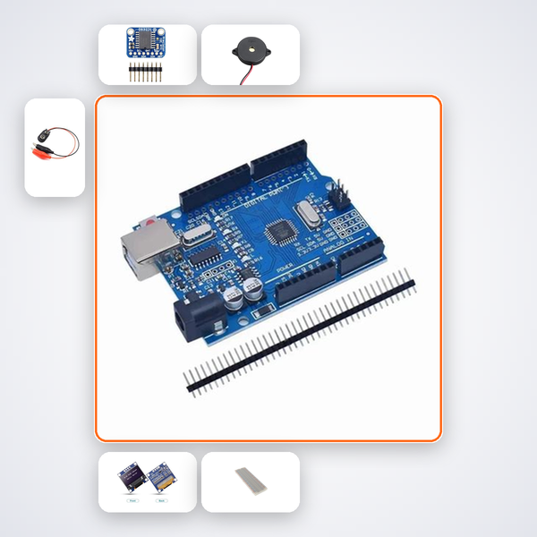 Grid Frequency Deviation Alarm Kit with Arduino Uno + LED
