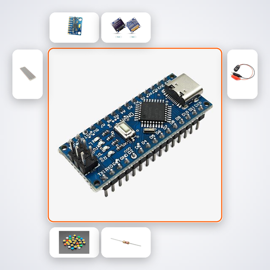 Hand Tremor Steadiness Test Kit with Arduino Nano + MPU6050