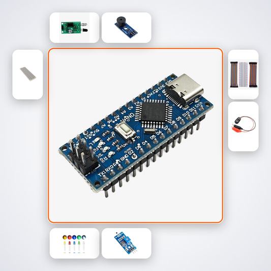 Hand Washing Timer Variant 13 Kit with Arduino Nano + Sensor