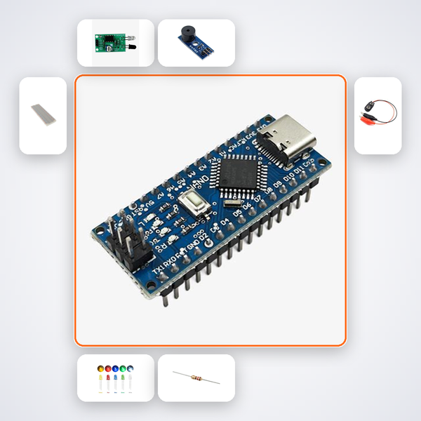 Hand Washing Timer Kit with Arduino Nano + Sensor