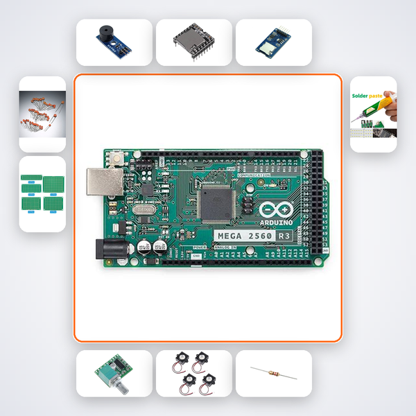 Handpan Emulator Kit with Arduino Mega