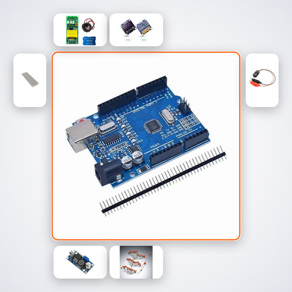 Home Appliance Watt Meter Kit with Arduino Uno + LED