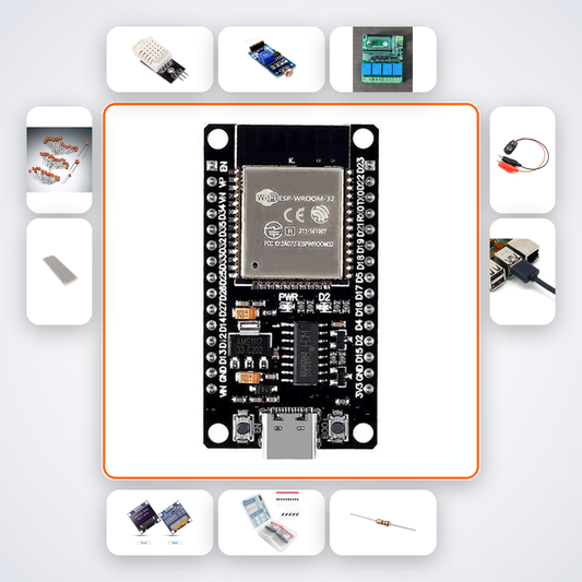 Home Automation MQTT Hub Variant 15 Kit with ESP32 + DHT22