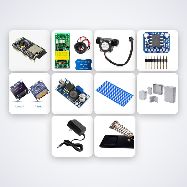 Home Carbon Footprint Tracker Variant 9 Kit with ESP32 + Sensor