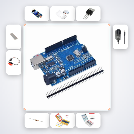 Home Security Motion Sensor Kit with Arduino Uno + LDR