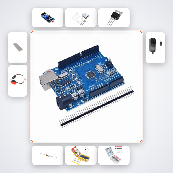 Home Security Motion Sensor Kit with Arduino Uno + LDR