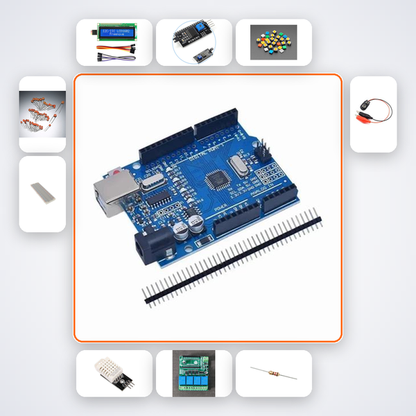 HVAC Performance Monitor Plus Kit with Arduino Uno + DHT22