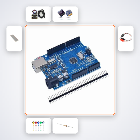 Hydroponics EC Meter Variant 12 Kit with Arduino Uno + LED