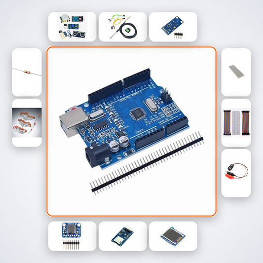 Hydroponics Nutrient Monitor Advanced Kit with Arduino Uno + Sensor